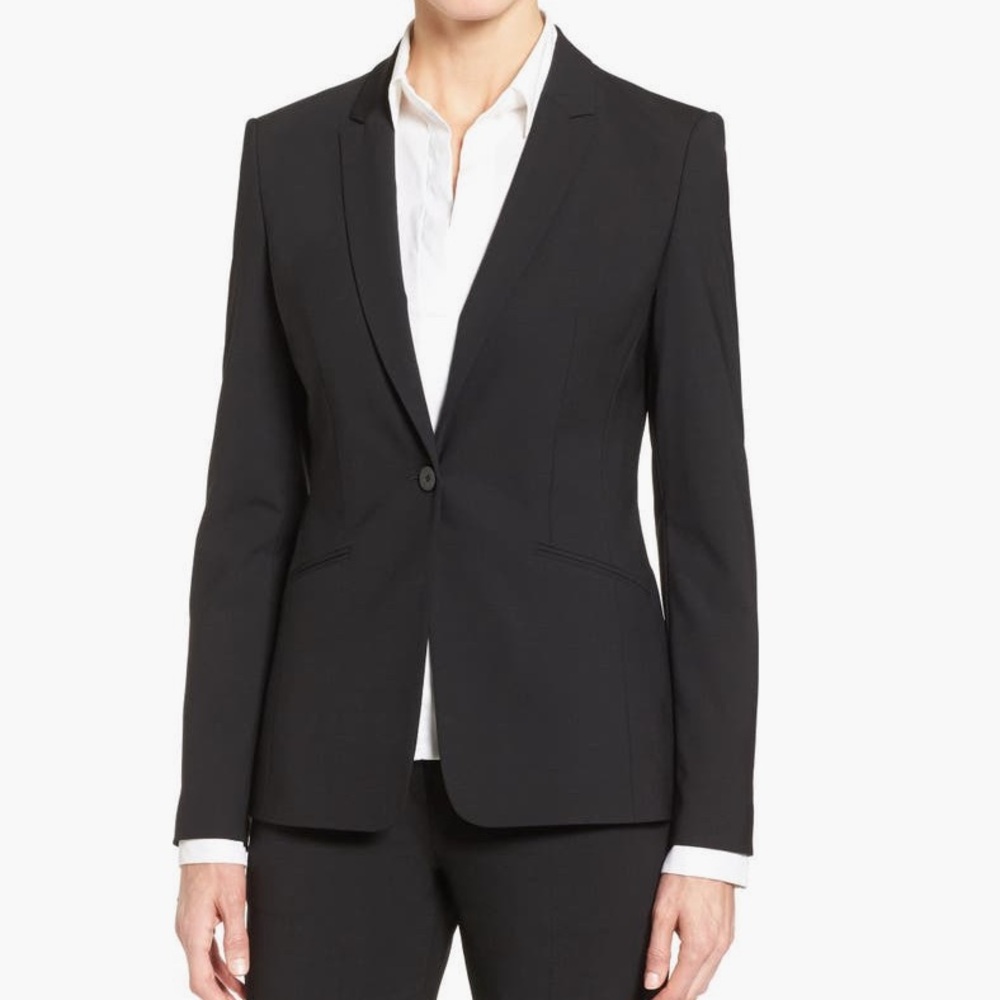 Black Hugo Boss Blazer Sz US4